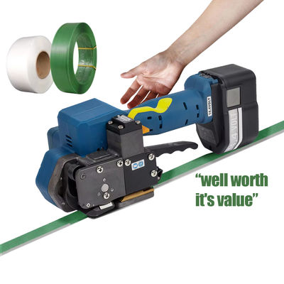 ซื้อ แพ็คเกจเรียบ พาเล็ต เครื่องมือติดแบตเตอรี่ 27000mAh Poly Strapping Tool online manufacture