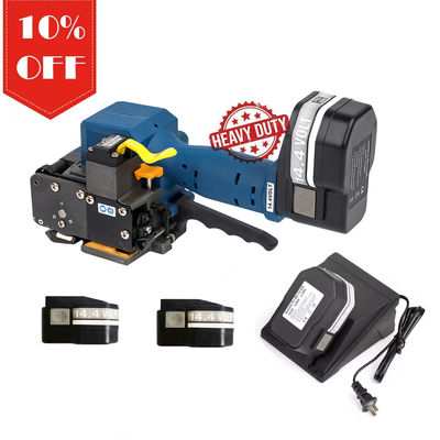 ซื้อ แบตเตอรี่ pallet strapper กระดาษกล่องพลาสติกแบนด์ strapping อุปกรณ์การบรรจุอิฐ PP PET Bundling เครื่องยืดไฟฟ้า strapping online manufacture