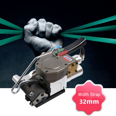 เครื่องบรรจุกระเป๋าสะพายน้ําแบบ PET Strap 32mm 6000N เครื่องบรรจุของมือ