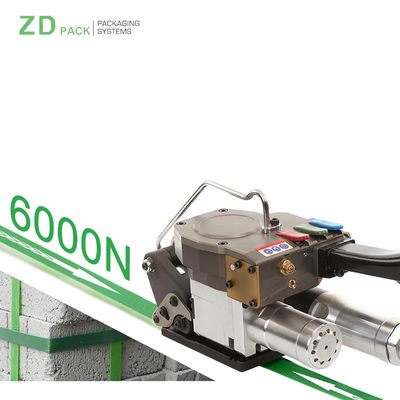 6000N 32 มม เทป พนูมาติก พลาสติก เครื่องมือการผูกเชือก เครื่องมือบรรจุ PET